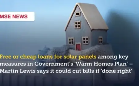 “Warm Homes Plan Offers Free Loans for Solar Panels”