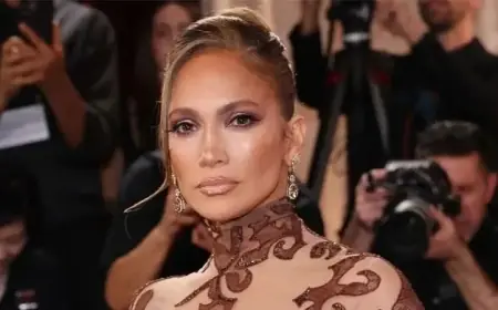 Jennifer Lopez Stages Public Appearance After Viral Glambot Moment Causes Stir