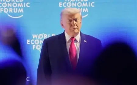 Trump to Reveal ‘Board of Peace,’ Meets Zelensky in Davos Summit