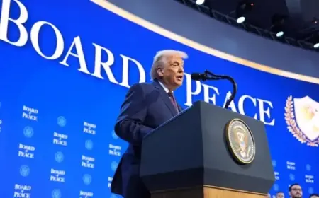 Trump Inks ‘Board of Peace’ Charter at Davos Summit Live