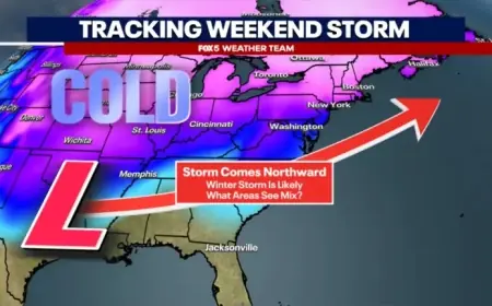 Winter Storm Targets DMV: Latest Updates on Snowfall and Timing
