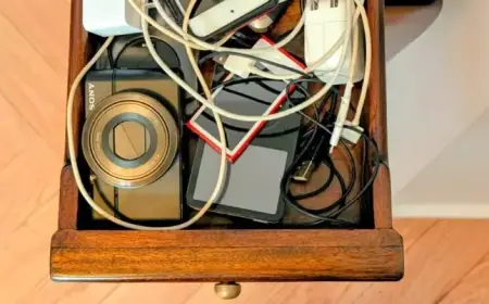 Organize Your Drawer of Old Gadgets Efficiently