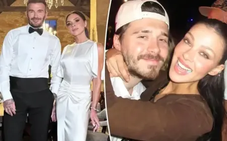 David and Victoria Beckham Concerned About Brooklyn and Nicola Peltz’s Prenup: Report