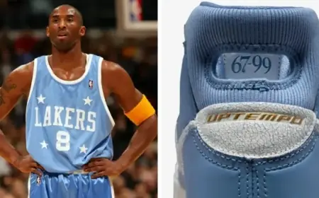 Nike Revamps Kobe Bryant’s First Sneaker to Honor Lakers’ Historic Venue