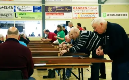 Northeast Netherlands Shuffleboarders Triumph at 23rd Kleintje Interland