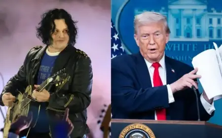 Jack White Ridicules Trump’s White House Briefing: ‘Me Do Accomplishments!’