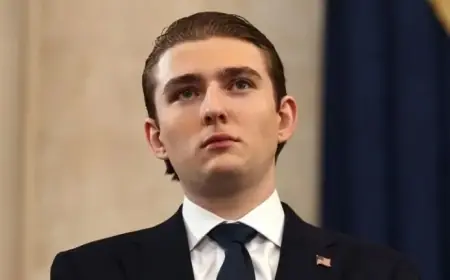 Barron Trump Alerts UK Police to Alleged Assault on Friend, Court Reveals