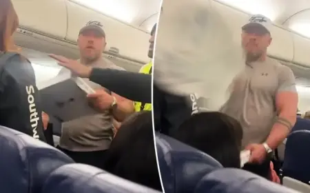 Airplane Food Fight Erupts over Passenger’s Flirting Accusation