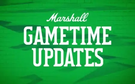 Winter Storm Forces Changes in Marshall Athletics’ Weekly Schedules