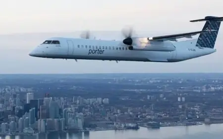 Porter Airlines Shutting Down Crew Bases in Thunder Bay and Halifax This May