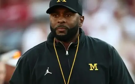 Former Michigan Football Coach Sherrone Moore Appears in Court Again