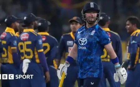 England Falls to Sri Lanka in Colombo ODI Opener