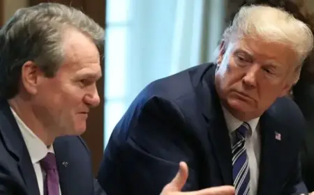 Top Banker Excluded from Trump’s WEF Reception in Davos Amid Growing Rift