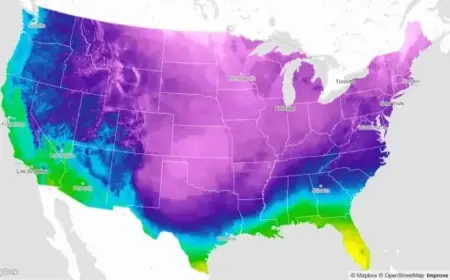 US January 2026 Winter Storm: Detailed Maps and Charts Analysis