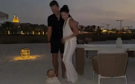 Michelle Keegan and Mark Wright Reveal Rare Baby Palma Photos from Sunny Vacation