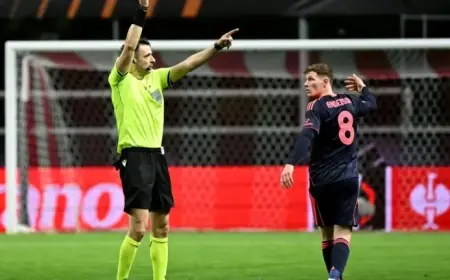England Star Dismissed for Referee Remark in Chaotic Europa League Match