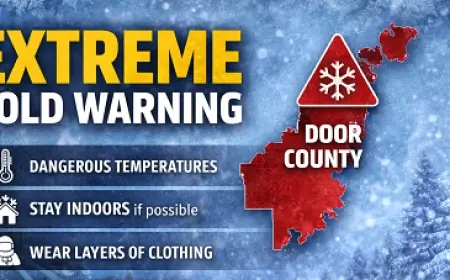 Extreme Cold Warning and Polar Vortex Air Put Milwaukee in the Deep Freeze as Boston Braces for Bitter Cold and Weekend Snow