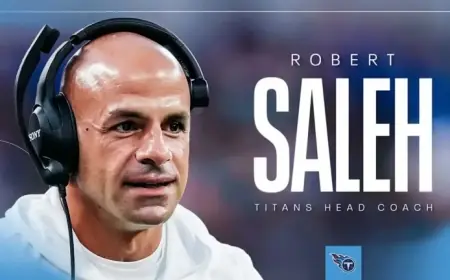 Titans Appoint Robert Saleh as New Head Coach