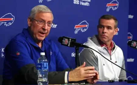 Bills Press Conference Raises New Uncertainty Around Keon Coleman and Terry Pegula’s Role