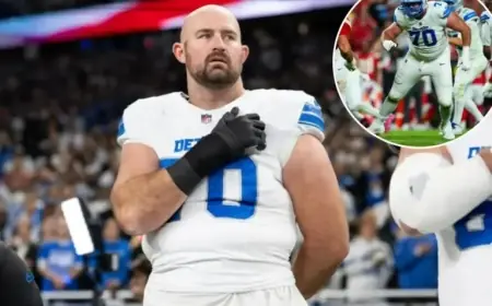 Dan Skipper Retires After Nine Seasons with the Lions in NFL