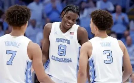 Hubert Davis Praises Caleb Wilson’s Leadership Following Cal Defeat