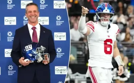 Jaxson Dart Shares Enthusiasm for John Harbaugh in Exclusive Interview