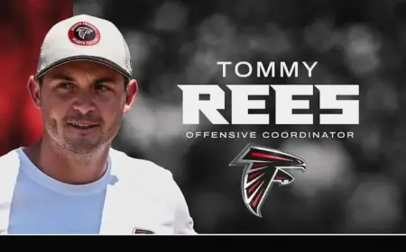 Falcons Appoint Tommy Rees as Offensive Coordinator