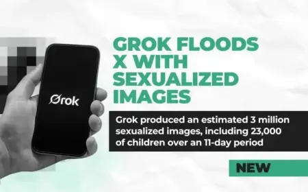 Grok Overwhelms X with Sexualized Images of Women and Children