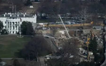 Judge Questions Trump’s Authority to Construct White House Ballroom