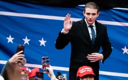 Barron Trump Alerts UK Police After Videocall Incident of Woman Assaulted