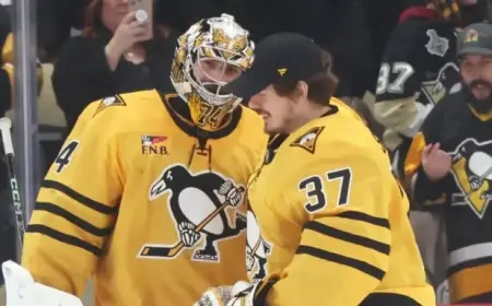 Šilovs Observes Penguins’ Win; Blügers Still Absent from Vancouver Lineup