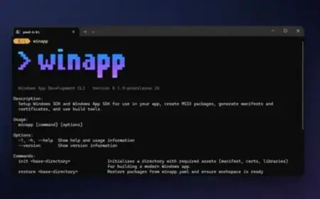 Microsoft Unveils Winapp: A Powerful Command-Line Tool for Developers