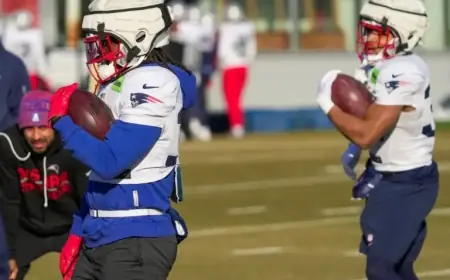 Patriots Bolstered by Rhamondre Stevenson, TreVeyon Henderson’s Dynamic Rushing Duo