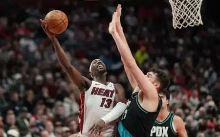 Heat Defeated by Trail Blazers, Falls to 1-2 on Road Trip