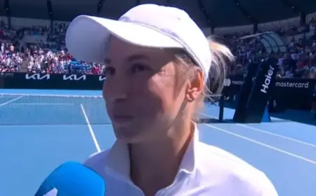 Australian Open Star Booed After Controversial Gesture Angers Crowd