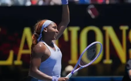 Gauff Stays Unfazed and Focused
