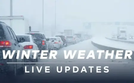 Oklahoma Winter Storm: Snow, Ice, and Road Conditions Updates This Weekend
