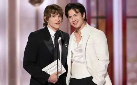 Hudson Williams, Connor Storrie to Carry Winter Olympics Torch in Heated Rivalry