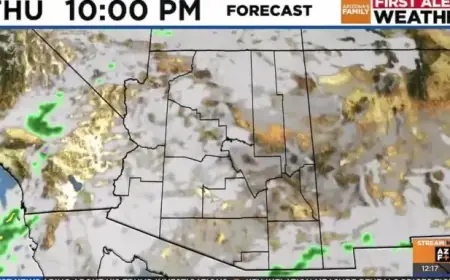 Arizona High Country Braces for Snowfall on First Alert Weather Day