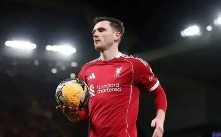 Tottenham in Negotiations for Liverpool’s Andy Robertson Transfer – Sources