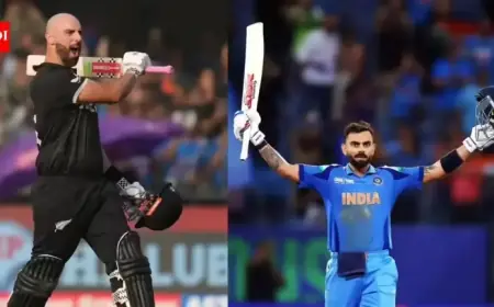 Daryl Mitchell Tops ODI Rankings, Dethroning Kohli; Rohit Sharma Drops to Fourth