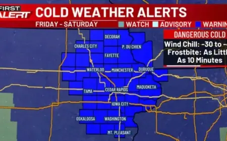 Weekend Warning: Severe Cold Snap Approaches