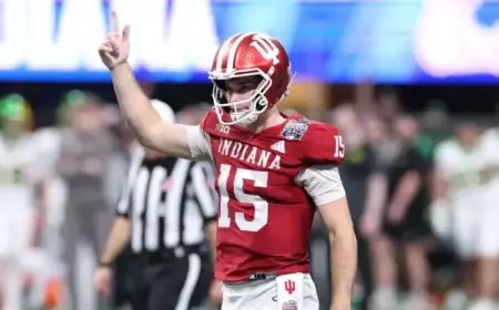 Indiana’s Fernando Mendoza Declares for NFL Draft as Top Prospect