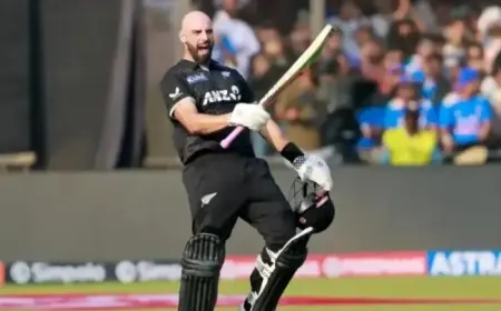 Daryl Mitchell Achieves 5,000 T20 Runs: Essential Stats