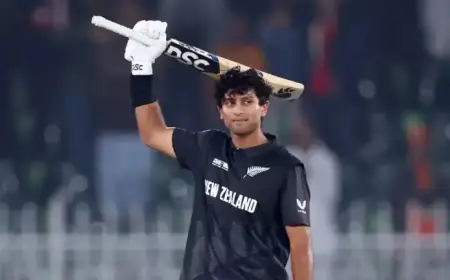 IND vs NZ T20Is: Rachin Ravindra Shines with Record Against India – Stats & Highlights