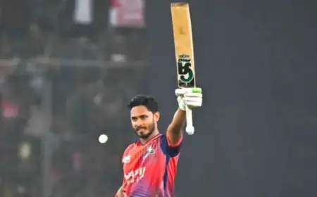 Tanzid’s Ton, Fernando’s Four-Fer Propel Rajshahi Warriors to BPL Title