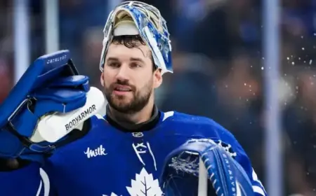 Stolarz to Start, Ekman-Larsson and Carlo Join Morning Skate