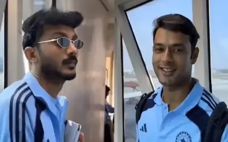 Axar Patel’s Witty Comment on Shivam Dube’s New Hairstyle Goes Viral
