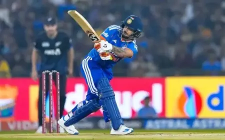 Kishan Shines in Powerplay as India Matches Highest Chase