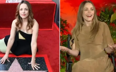 Rachel McAdams Compares Walk of Fame Ceremony to a Funeral (Exclusive)